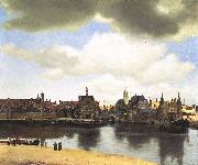 Johannes Vermeer View of Delft, oil painting reproduction